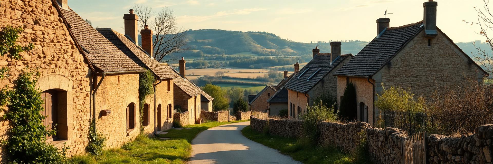 Village de campagne en Charente Limousine