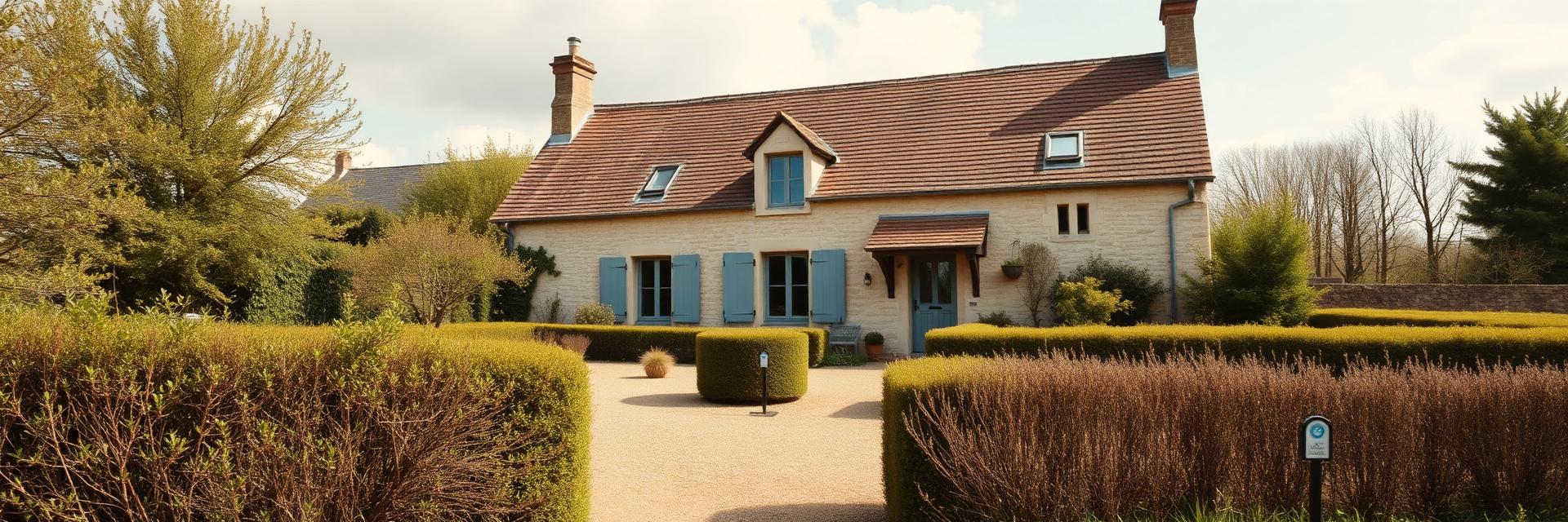 Maison de campagne prête à la vente